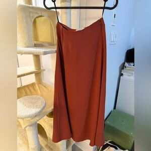 Babaton Terracotta Maxi Skirt